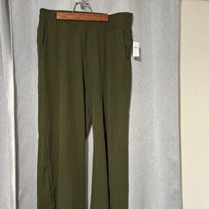 Old Navy wide leg, high rise, 'satiny' pants